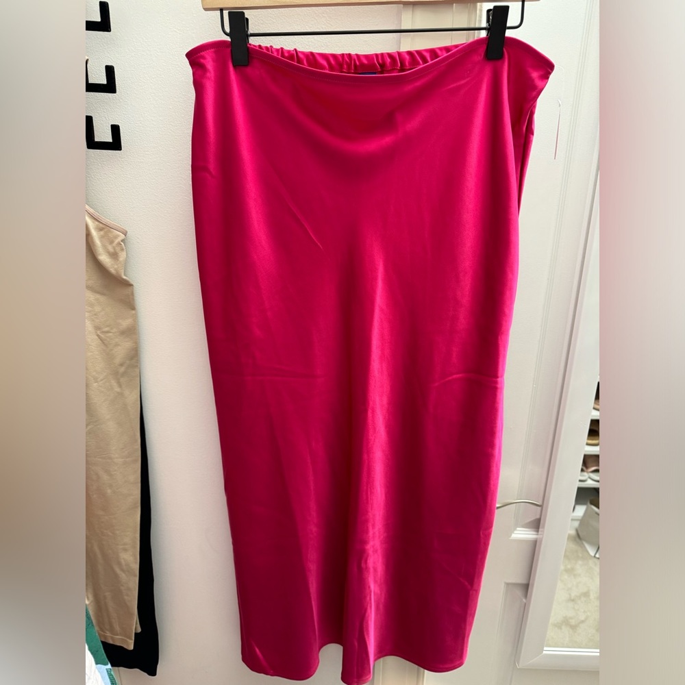 Old Navy Satin Midi Slip Skirt - NWT